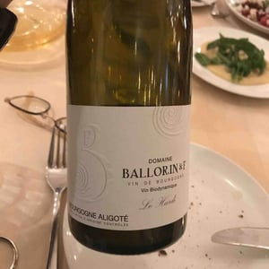 Le Hardi - Domaine Ballorin - Gilles Ballorin 