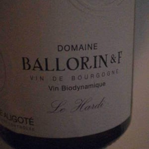 Domaine Ballorin - Gilles Ballorin - Le Hardi