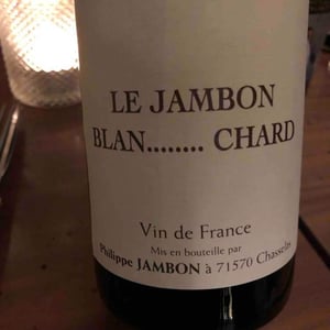 Le Jambon Blan...Chard - Philippe Jambon - catherine-philippe-jambon