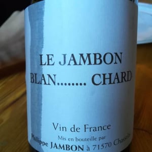 Le Jambon Blan...Chard - Philippe Jambon - catherine-philippe-jambon