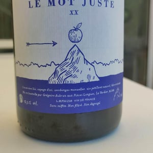 Le Mot Juste - Le Chapitre - Gregoire Aubrun -2020