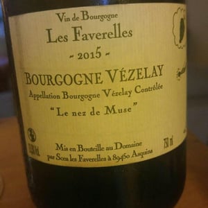 Le nez de Muse blanc - Domaine des Faverelles - isabelle-patrick-georgelin