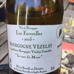 Le nez de Muse blanc - Domaine des Faverelles - isabelle-patrick-georgelin