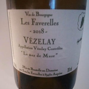 Domaine des Faverelles - Isabelle & Patrick Georgelin - Le nez de Muse blanc