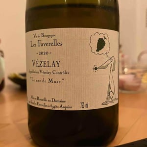 Le nez de Muse blanc - Domaine des Faverelles - Isabelle & Patrick Georgelin 