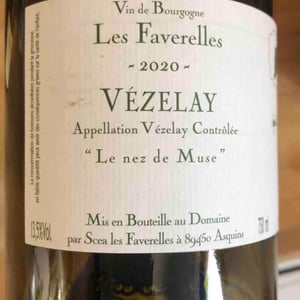 Le nez de Muse blanc - Domaine des Faverelles - Isabelle & Patrick Georgelin 
