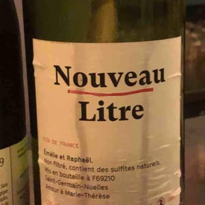 Le Nouveau Litre - Lapins Des Vignes - raphael-beysang-emelie-hurtubise