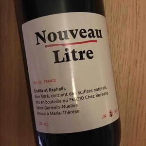 Lapins Des Vignes - Raphaël Beysang & Emélie Hurtubise - Le Nouveau Litre