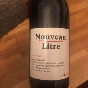 Le Nouveau Litre - Lapins Des Vignes - Raphaël Beysang & Emélie Hurtubise 
