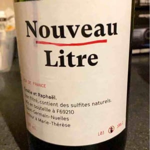 Le Nouveau Litre - Lapins Des Vignes - Raphaël Beysang & Emélie Hurtubise 