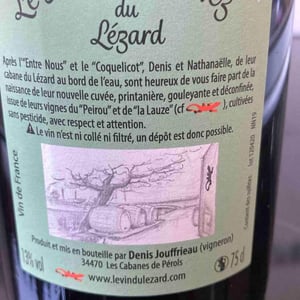 Le Nouveau-nez Du Lézard - Domaine le Lézard - denis-jouffrieau -2019