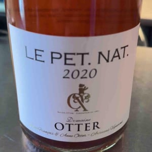 Le Pet. Nat. - Otter & fils - Jean-François Otter -2020