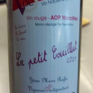 Le Petit Couillut - Vigne De Signols - Yvan-Marie Ruffié