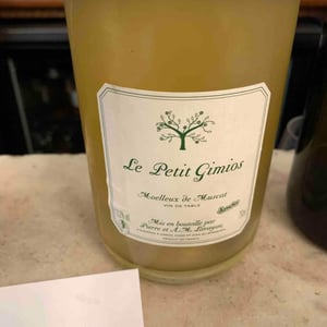 Le Petit Gimios Moelleux de Muscat 2018