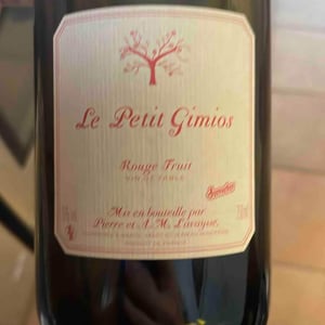 Rouge Fruit - Le Petit Domaine de Gimios - Anne-Marie Lavaysse 