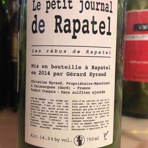 Le Petit Journal De Rapatel - Domaine de Rapatel - Gérard Eyraud 
