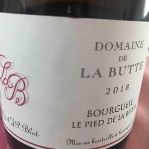 Le Pied De La Butte - Domaine De La Butte - jacky-blot