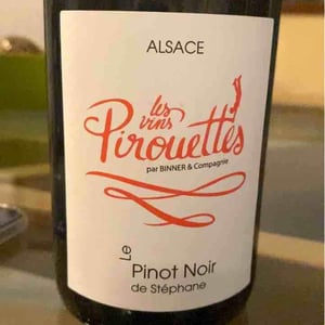 Le Pinot noir de Stéphane - Les Vins Pirouettes - Pierre Sanchez, Rémi Ségura & Xavier Couturier 