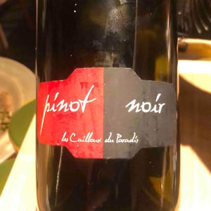 Le Pinot Noir - Les Cailloux du Paradis - Claude & Etienne Courtois 
