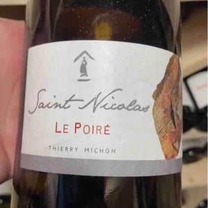 Le Poiré (Blanc) - Domaine Saint Nicolas - mickael-antoine-thierry-michon