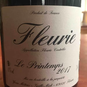 Domaine Métras - Yvon Métras - Le Printemps