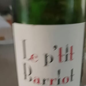 Le P'tit Barriot Blanc - Clot de l'Origine - marc-caroline-barriot