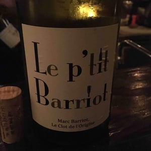 Le P'tit Barriot Blanc - Clot de l'Origine - Marc & Caroline Barriot 