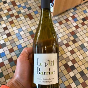 Le P'tit Barriot Blanc - Clot de l'Origine - marc-caroline-barriot