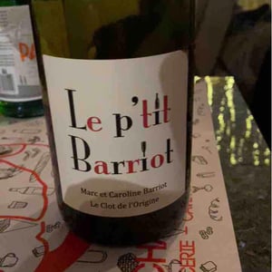 Clot de l'Origine - Marc & Caroline Barriot - Le P'tit Barriot Blanc
