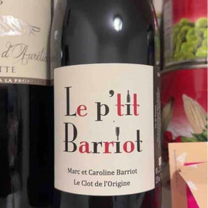Clot de l'Origine - Marc & Caroline Barriot - Le P'tit Barriot Blanc