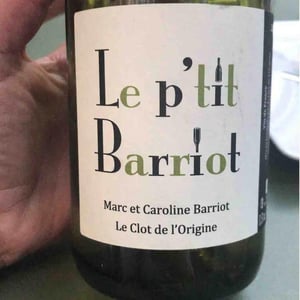 Le P'tit Barriot Rouge - Clot de l'Origine - Marc & Caroline Barriot 