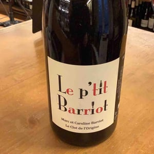Le P'tit Barriot Rouge - Clot de l'Origine - marc-caroline-barriot