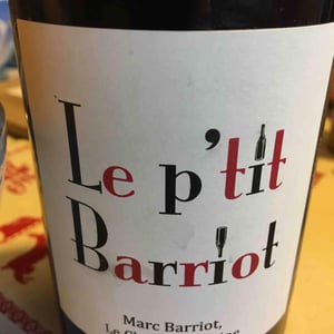 Clot de l'Origine - Marc & Caroline Barriot - Le P'tit Barriot Rouge