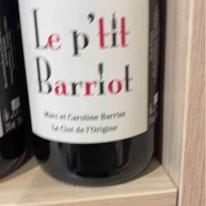Le P'tit Barriot Rouge - Clot de l'Origine - marc-caroline-barriot