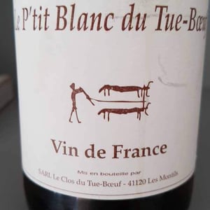 Le P'tit Blanc du Tue-Boeuf - Clos du Tue-Bœuf - zoe-louise-thierry-puzelat