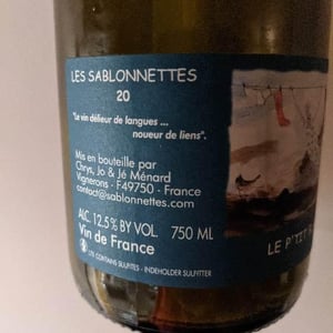 Le P'tit Blanc - Les Sablonnettes - christine-joel-menard