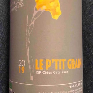 Le P'tit Grain - Domaine De L'immortelle - Delphine & Yann Bouvier 