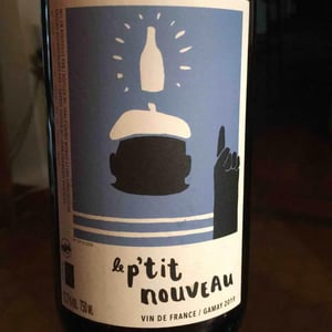 Le P'tit Nouveau - Beaujognier Oxydatif - Cuatro Manos - Les Vins Tonton - Vincent Wallard 