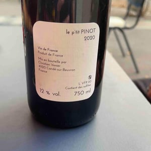 Christian Venier - Christian Venier - Le P'tit Pinot