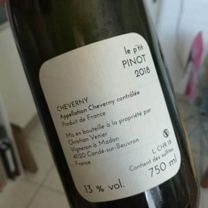 Le P'tit Pinot - Christian Venier - christian-venier
