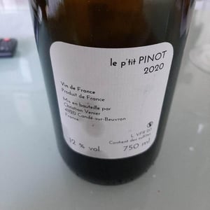Christian Venier - Christian Venier - Le P'tit Pinot