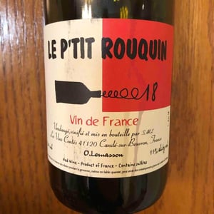 Les Vins Contés (CLOSED) - Olivier Lemasson (CLOSED) - Le P'tit Rouquin