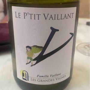 Les Grandes Vignes - Laurence, Dominique & Jean-François Vaillant - Le P'tit Vaillant Blanc