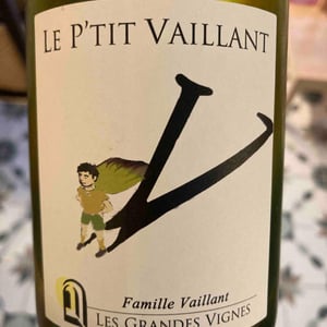 Les Grandes Vignes - Laurence, Dominique & Jean-François Vaillant - Le P'tit Vaillant Blanc