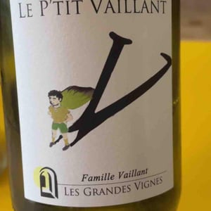 Les Grandes Vignes - Laurence, Dominique & Jean-François Vaillant - Le P'tit Vaillant Blanc