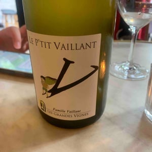 Les Grandes Vignes - Laurence, Dominique & Jean-François Vaillant - Le P'tit Vaillant Blanc
