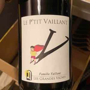 Le P'tit Vaillant Rouge (5L) - Les Grandes Vignes - laurence-dominique-jean-francois-vaillant