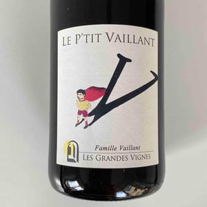 Les Grandes Vignes - Laurence, Dominique & Jean-François Vaillant - Le P'tit Vaillant Rouge (5L)