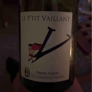 Le P'tit Vaillant Rouge (5L) - Les Grandes Vignes - laurence-dominique-jean-francois-vaillant