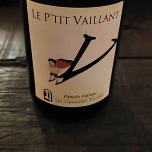 Le P'tit Vaillant Rouge (5L) - Les Grandes Vignes - Laurence, Dominique & Jean-François Vaillant 